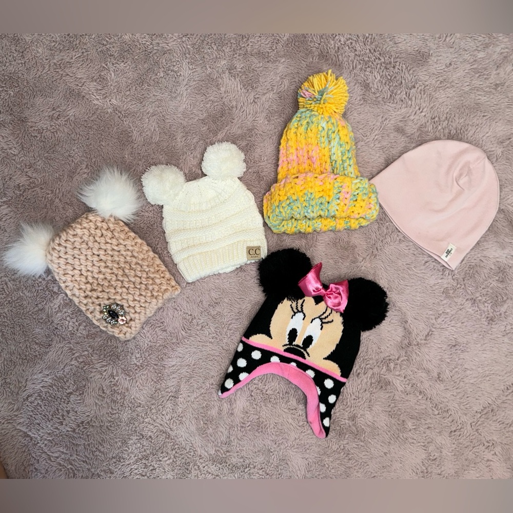 Toddler girl winter hats